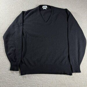 Smith's of Bermuda Cashmere Sweater Black Men’s Size 48 / US Size Large